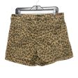 Animal Print Shorts Pilcro, Size 6 Discount