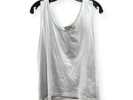 Silver Tank Top Talbots, Size S Online Hot Sale