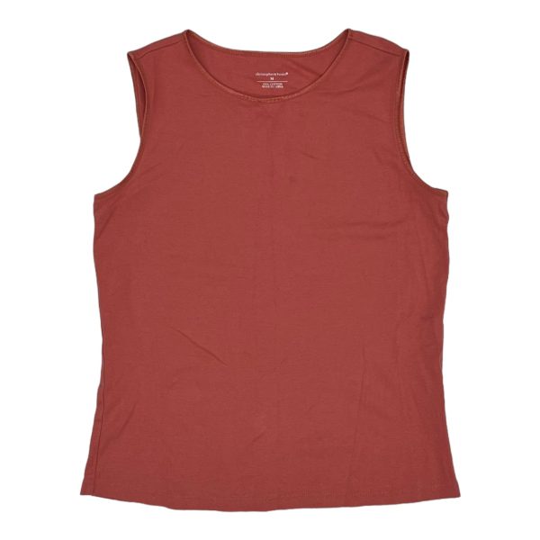 CORAL TOP SLEEVELESS by CHRISTOPHER AND BANKS Size:M Fashion