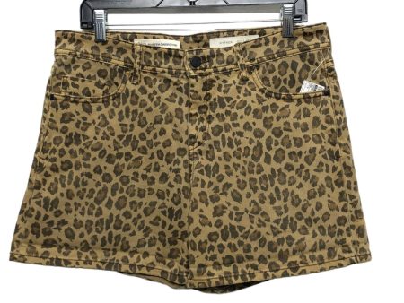 Animal Print Shorts Pilcro, Size 6 Discount