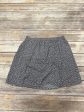 Black & White Skirt Mini & Short Divided, Size 10 Online Hot Sale