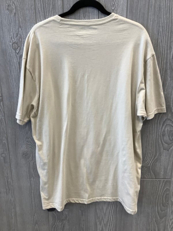 Beige Top Short Sleeve Disney Store, Size 1x Discount