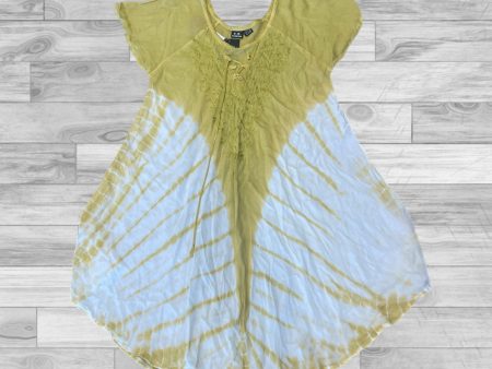 Yellow Dress Casual Short Clothes Mentor, Size Xl Online Hot Sale