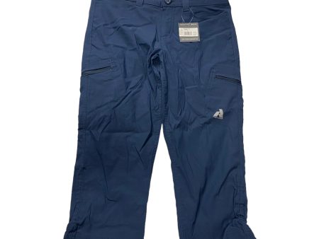 Blue Athletic Capris Eddie Bauer, Size 2 Discount