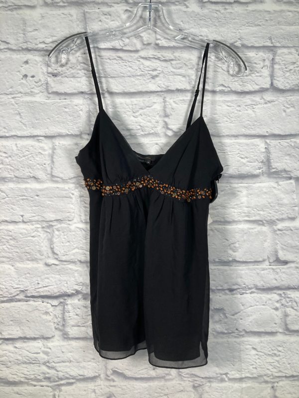 Black & Brown Top Sleeveless Bcbgmaxazria, Size M on Sale