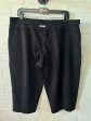 Black Athletic Capris Calvin Klein Performance, Size 18 For Sale