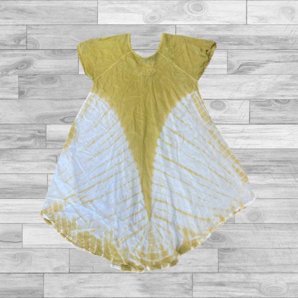 Yellow Dress Casual Short Clothes Mentor, Size Xl Online Hot Sale