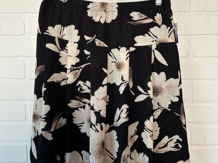 Black & Tan Skirt Mini & Short Loft, Size 2 For Discount