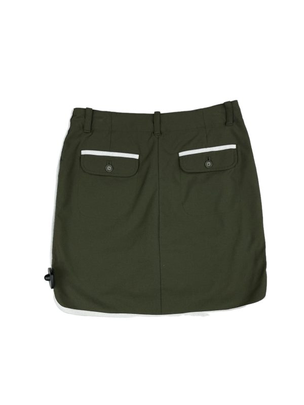 Green & White Athletic Skort Nike Apparel, Size 4 Online now