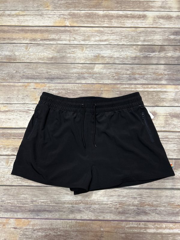 Black Athletic Shorts Cme, Size Xl For Cheap