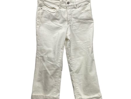 White Jeans Cropped Not Your Daughters Jeans, Size 0petite Fashion