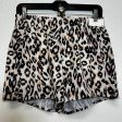 Animal Print Athletic Shorts Clothes Mentor, Size S For Discount