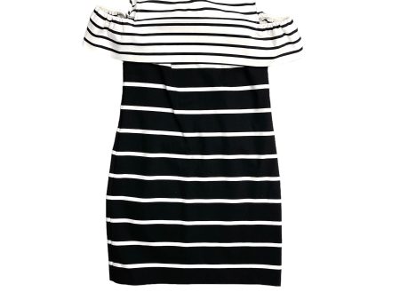 Black & White Dress Casual Short Vince Camuto, Size 6 For Sale