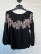 Black & Tan Blouse Long Sleeve Loft, Size Xs Online