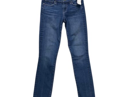 Blue Denim Jeans Skinny Paige, Size 0 For Sale