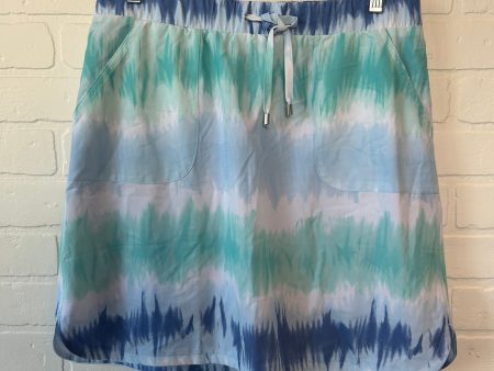 Blue & Green Athletic Skirt Chicos, Size 4 Fashion