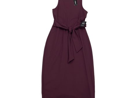 PURPLE DRESS PARTY MIDI by EXPRESS Size:XXS Fashion