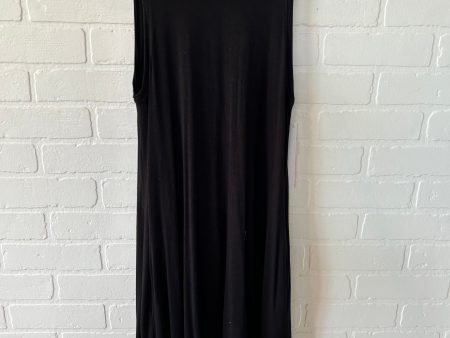 Black Dress Casual Midi Philosophy, Size S on Sale