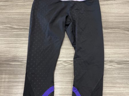 Black & Purple Athletic Leggings Lululemon, Size 8 Online