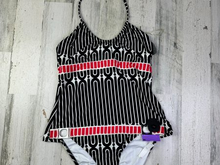 Black & White Swimsuit 2pc Trina Turk, Size L For Cheap