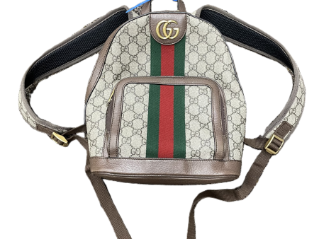 Backpack Luxury Designer By Gucci, Size: Small Cheap