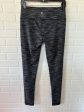 Black & Grey Athletic Leggings 90 Degrees By Reflex, Size 4 on Sale