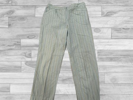 Blue Pants Cropped Loft, Size 2 Online Sale