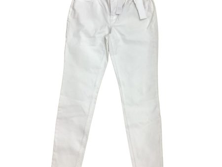 White Denim Jeans Skinny White House Black Market, Size 6 Hot on Sale