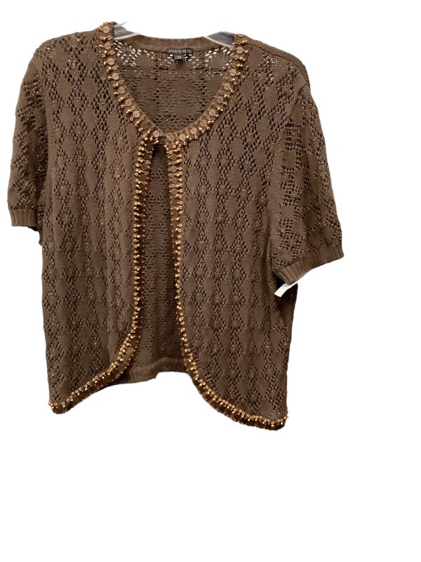 Brown Cardigan Lafayette 148, Size 2x Online