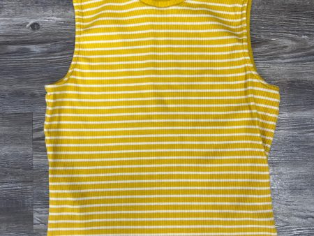 Yellow Top Sleeveless Boden, Size S Online Hot Sale