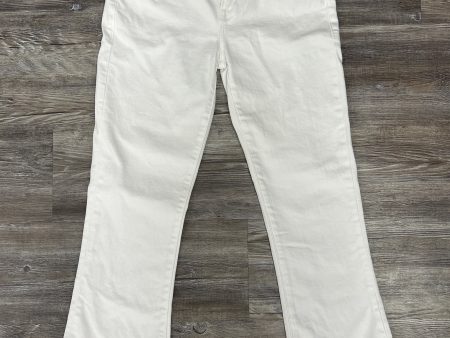 White Jeans Designer Frame, Size 0 Cheap