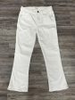 White Jeans Designer Frame, Size 0 Cheap