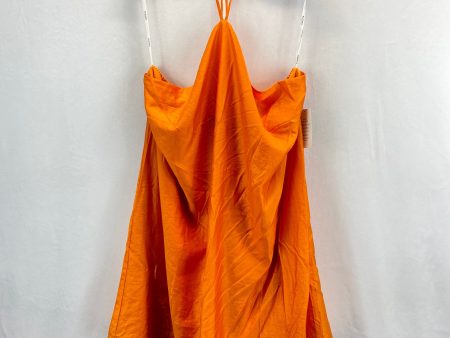 Orange Dress Casual Midi Eloquii, Size 18 For Discount