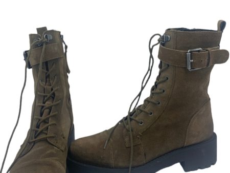 Brown Boots Combat Sam Edelman, Size 8 Online