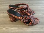 Floral Print Shoes Heels Block Rebecca Minkoff, Size 8.5 on Sale