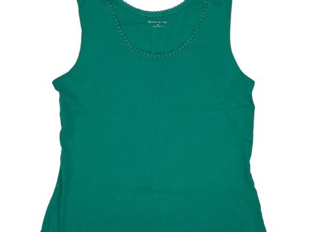 GREEN TANK TOP by STUDIO WORKS Size:M For Discount