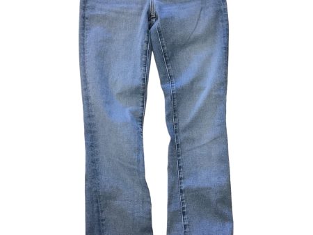 Blue Denim Jeans Straight Express, Size 4 For Discount