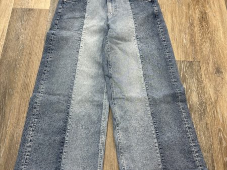 Blue Denim Jeans Wide Leg Gap, Size 4 Online