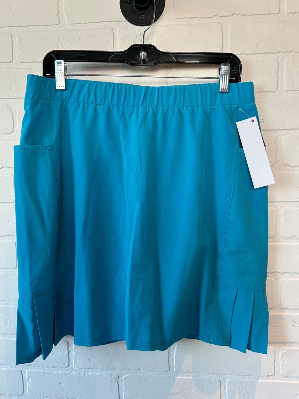 Blue Athletic Skirt Chicos, Size 6 Hot on Sale