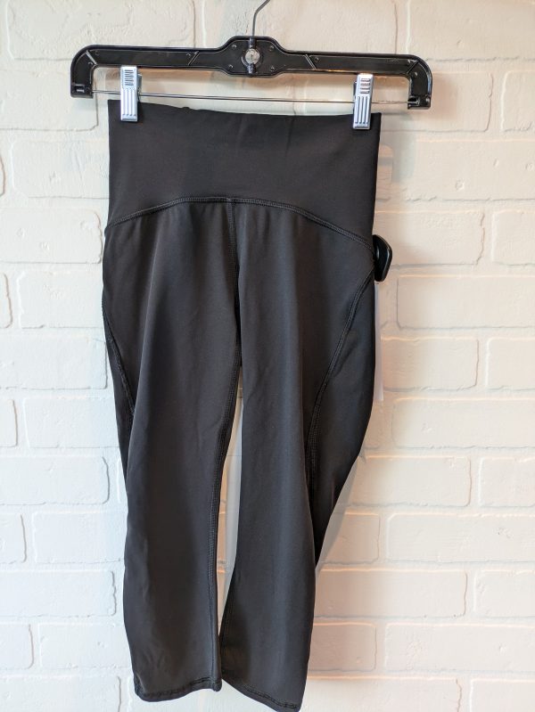 Black Athletic Leggings Capris Lululemon, Size 2 Sale