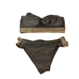 Black & Gold Swimsuit 2pc , Size: Xl For Cheap