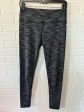 Black & Grey Athletic Leggings 90 Degrees By Reflex, Size 4 on Sale