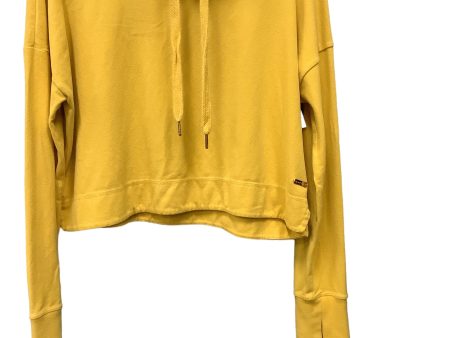 Yellow Athletic Sweatshirt Hoodie Sweaty Betty, Size Xl For Cheap