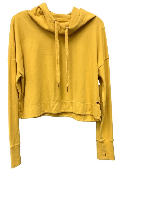 Yellow Athletic Sweatshirt Hoodie Sweaty Betty, Size Xl For Cheap