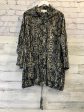 Animal Print Jacket Utility Daniel Rainn, Size 1x Cheap