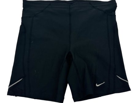 Black Athletic Shorts Nike Apparel, Size L Sale