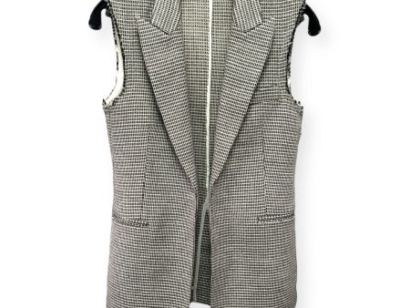 Checkered Pattern Vest Other Theory, Size 0 For Sale