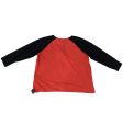 Black & Red Top Long Sleeve Designer Lauren By Ralph Lauren, Size 3x Cheap