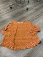 Orange Top Long Sleeve Sonoma, Size 2x For Discount