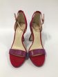 Red Shoes Heels Stiletto Jessica Simpson, Size 7.5 Online Sale